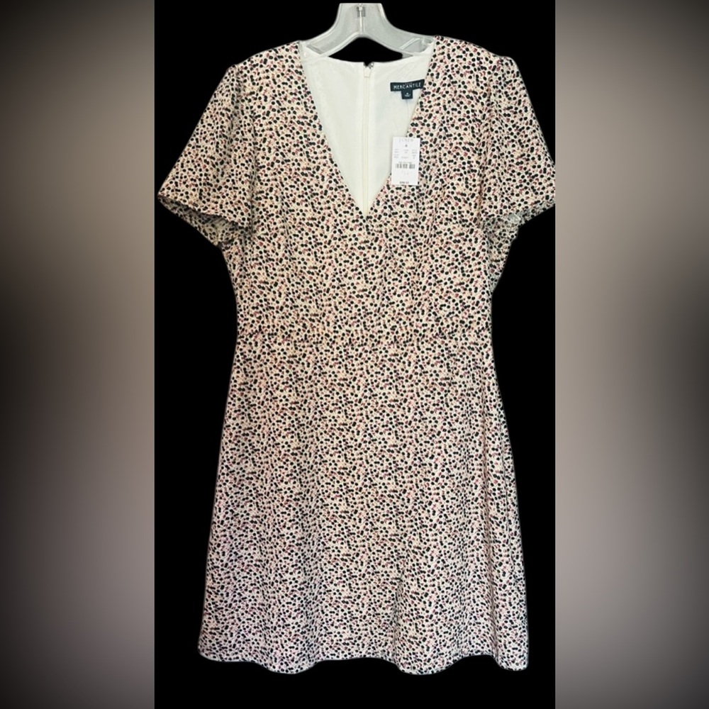 NWT J.Crew Mercantile Floral V-Neck Dress